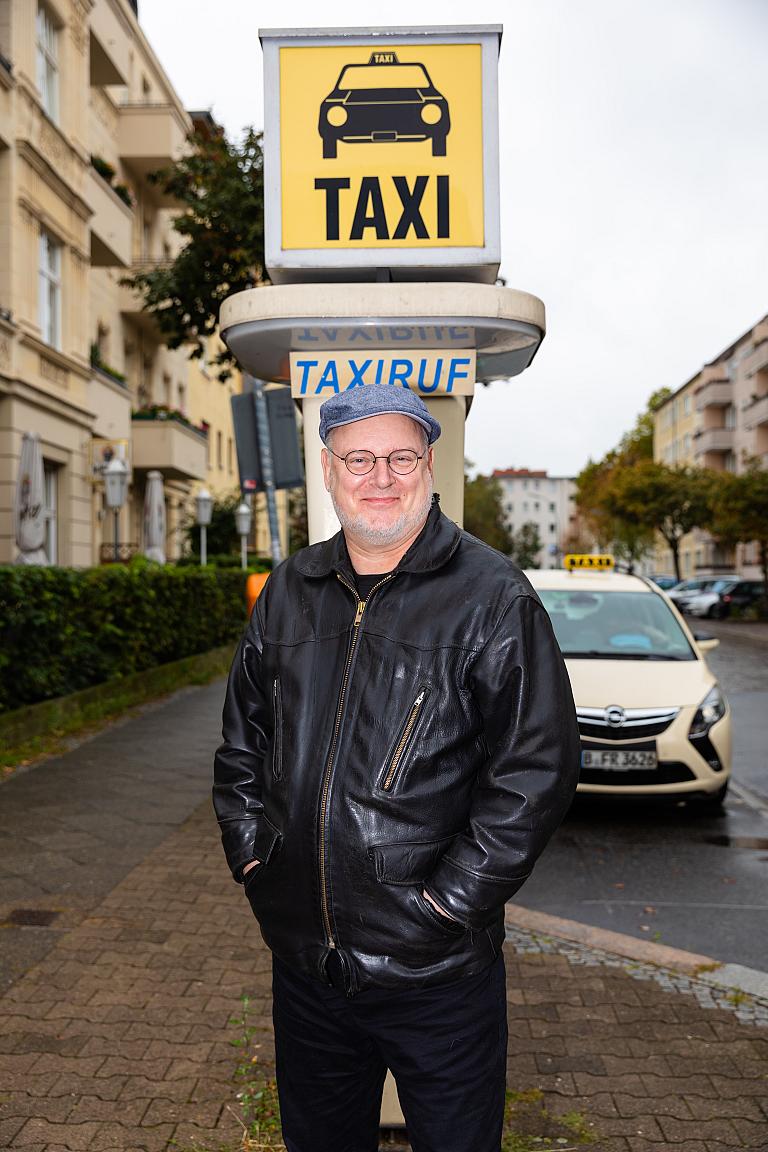 Taxi-Soziallotse Klaus Meier